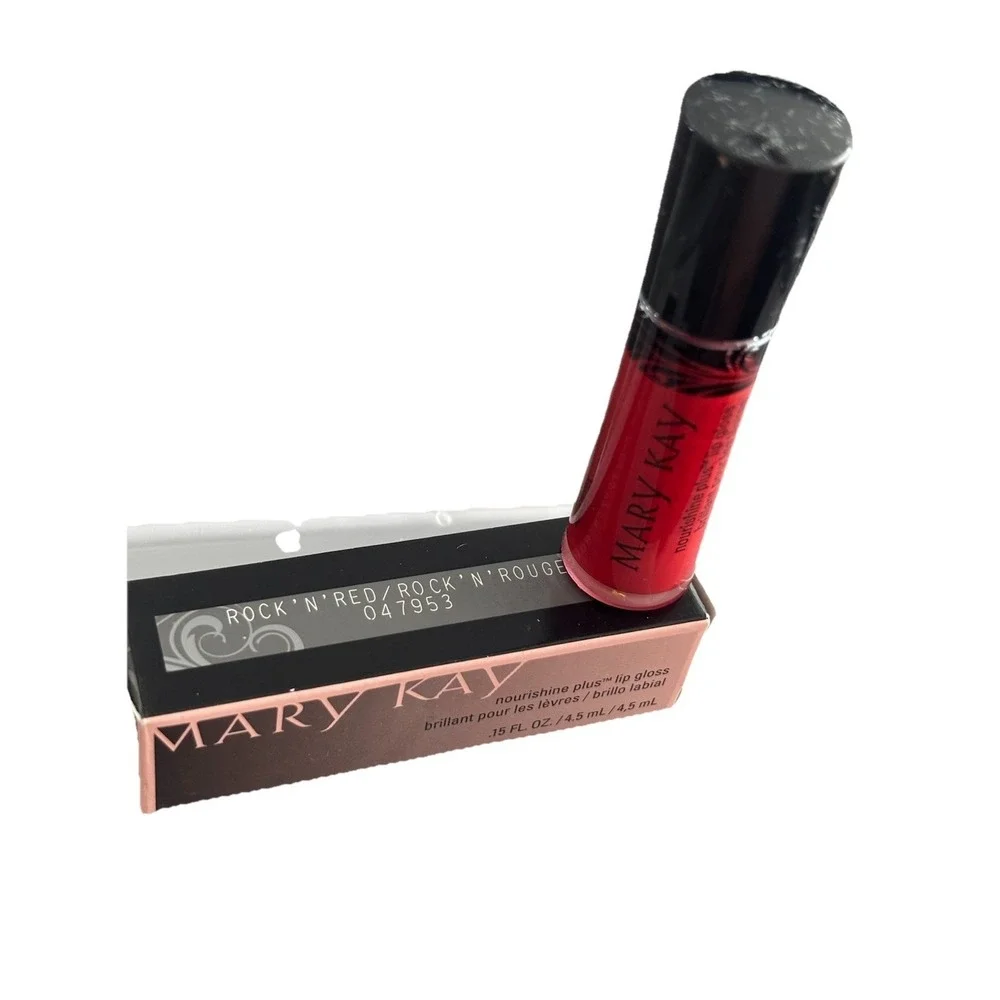 Mary Kay Rock N Red Rouge 047953 Nourishing Plus Lip Gloss